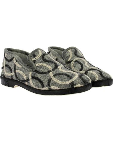 D`CUTILLAS PANTUFLAS PARA MUJER DOCTOR CUTILLAS 325 ANTRACITA