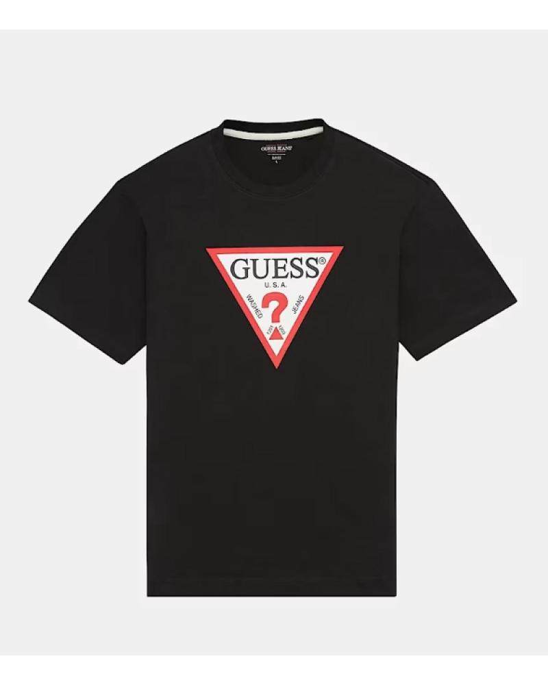 GUESS JEANS CAMISETAS DE CHICO M4YI45K8FQ4 NEGRO