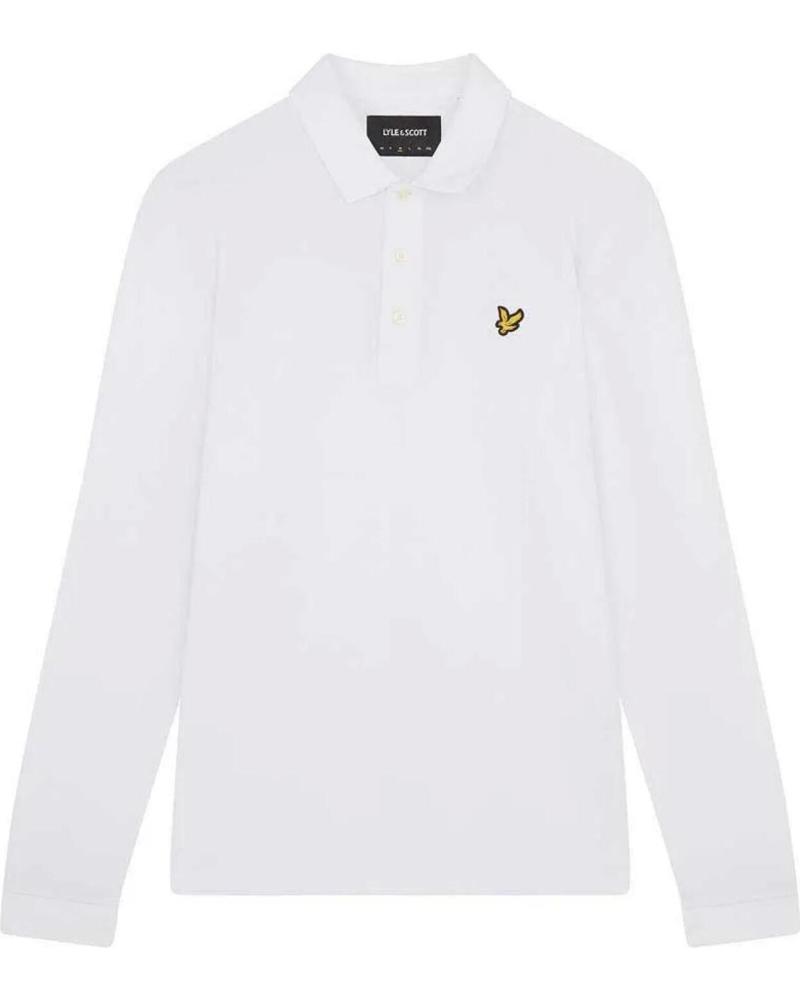 LYLE SCOTT POLOS DE CHICO LP400VOG BLANCO
