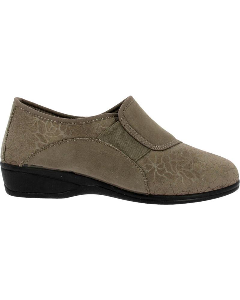 D`CUTILLAS PANTUFLAS PARA MUJER DOCTOR CUTILLAS 783A ESTAMPADO TAUPE