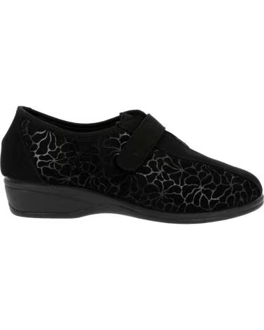 D`CUTILLAS PANTUFLAS PARA MUJER DOCTOR CUTILLAS 786A ESTAMPADO NEGRO