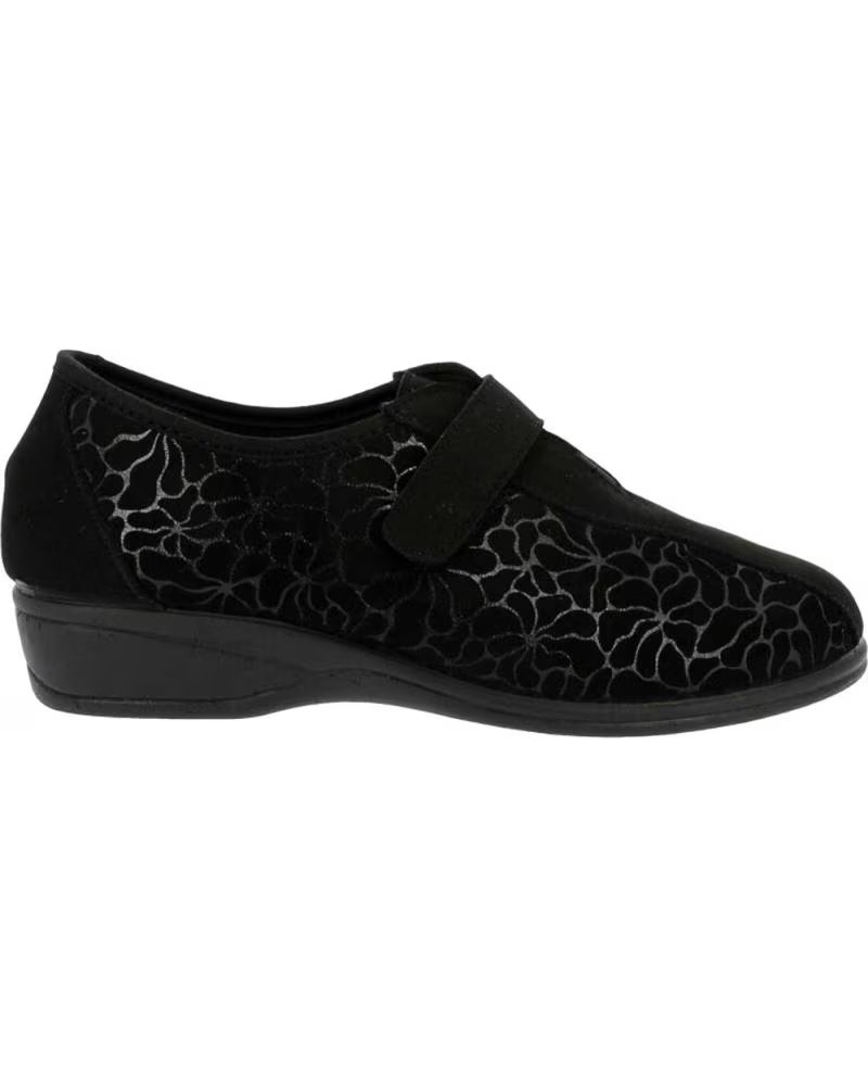 D`CUTILLAS PANTUFLAS PARA MUJER DOCTOR CUTILLAS 786A ESTAMPADO NEGRO