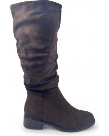 TIMBOS BOTA PLANA DE MUJER COLOR MARRON 132211 MARRóN