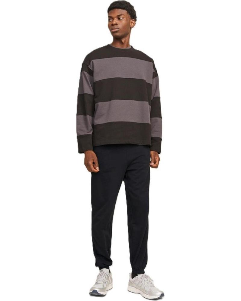 JACK AND JONES PANTALON DE CHANDAL JACK JONES MORGAN CHARGE NEGRO