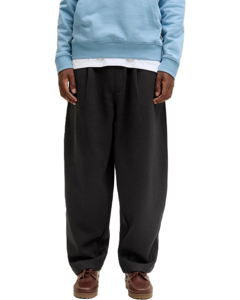 JACK AND JONES PANTALONES DE CHANDAL JACK JONES CORTE DE BARRIL NEGRO