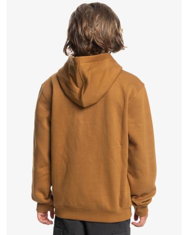 QUIKSILVER SUDADERA BIG LOGO NINO AQBFT03099 MARRóN