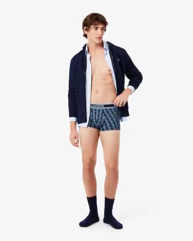 LACOSTE CALZONCILLOS 5H4970 00 AIF MARINO AZUL