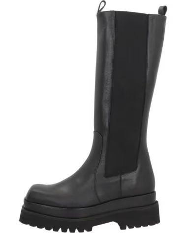 NIKE BOTTES CHELSEA À TIGE HAUTE AVEC SEMELLE PLATEFORME CRANTÉE NOIRES MULTICOLOR