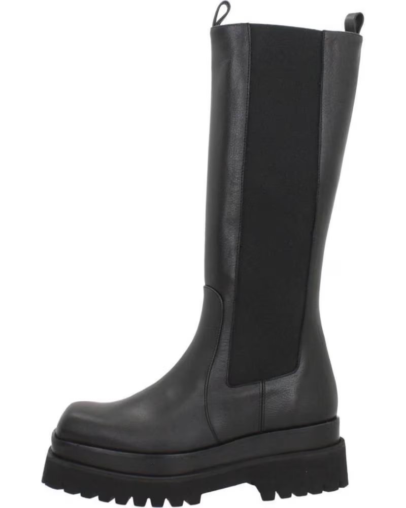 NIKE CHELSEA-STIEFEL MIT HOHEM SCHAFT UND KLOBIGER PROFILSOHLE IN SCHWARZ MULTICOLOR
