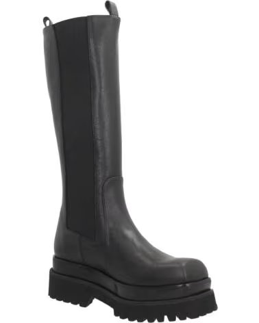 NIKE CHELSEA-STIEFEL MIT HOHEM SCHAFT UND KLOBIGER PROFILSOHLE IN SCHWARZ MULTICOLOR