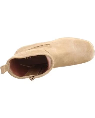 CMP CAMPAGNOLO PLATEAU-STIEFELETTEN IN SANDFARBEN MIT SEITLICHEM REISSVERSCHLUSS