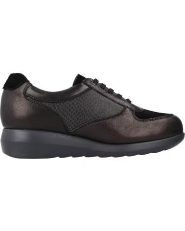 SNEAKERS PINOSOS DONNA MODELLO 7777G NERO NEGRO