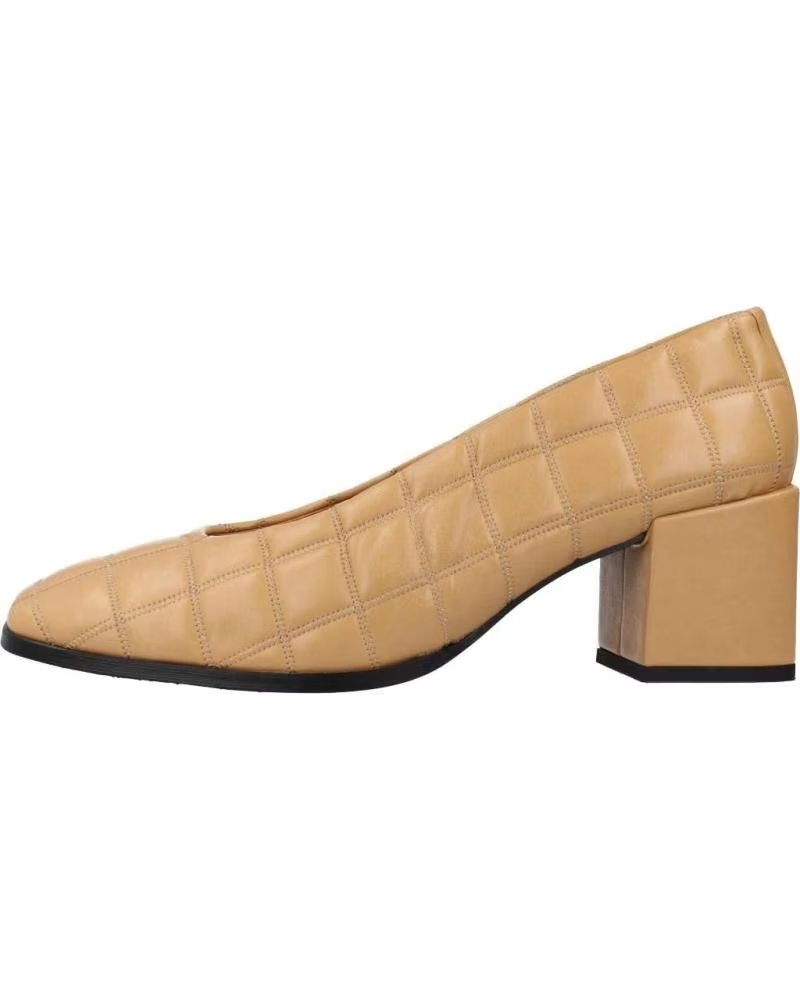 SAPATOS DE SALÃO EM PELE ÁNGEL ALARCON MODELO 22519 507F CAMEL