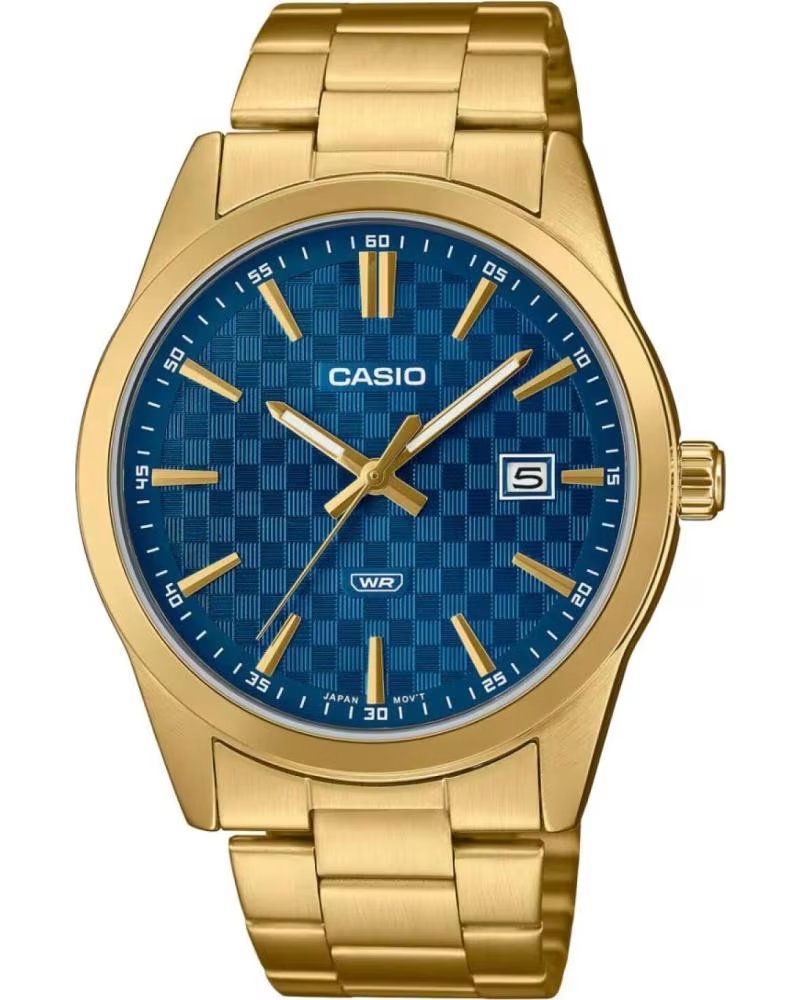 Inicio-CASIO-RELOJ CASIO MTP-VD03G-2AUDF DORADO ESFERA AZUL-DORADO