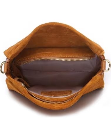 ABBACINO BOLSOS MUJER MODELO PREMIUM ANLAS COLOR MARRON COGNAC