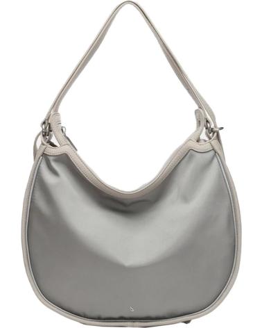 ABBACINO BOLSOS MUJER MODELO 81097AB COLOR BEIS SILVER