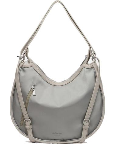 ABBACINO BOLSOS MUJER MODELO 81097AB COLOR BEIS SILVER