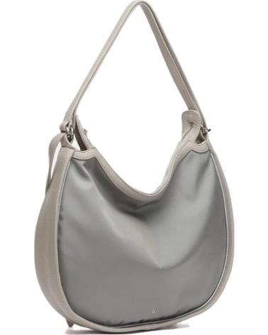 ABBACINO BOLSOS MUJER MODELO 81097AB COLOR BEIS SILVER