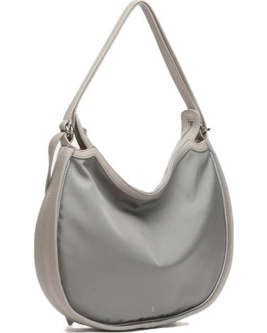 ABBACINO BOLSOS MUJER MODELO 81097AB COLOR BEIS SILVER
