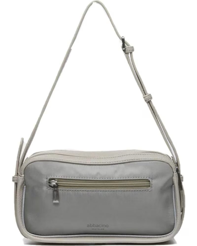 ABBACINO BOLSOS MUJER MODELO 81099AB COLOR BEIS SILVER