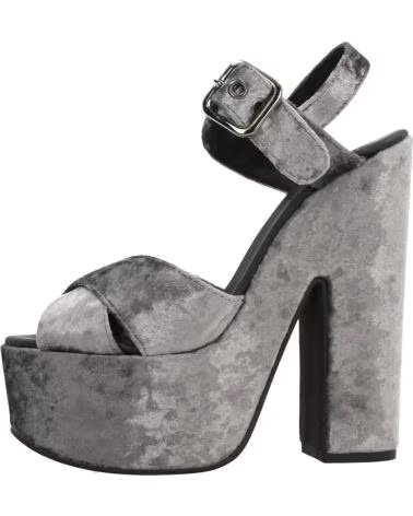 YELLOW SANDALIAS DE FIESTA ANDREA GRIS SILVER