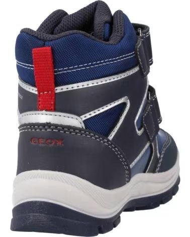 girl and boy boots GEOX B263VD 0FU54 B FLANFIL BOY B ABX C4264 NAVY-BLUE