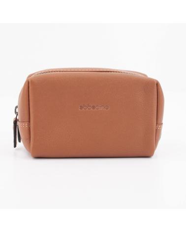 ABBACINO MONEDERO MUJER MODELO 71202AB COLOR MARRON COGNAC