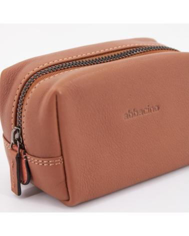 ABBACINO MONEDERO MUJER MODELO 71202AB COLOR MARRON COGNAC