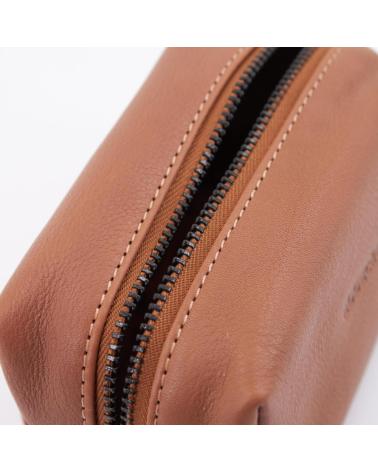 ABBACINO MONEDERO MUJER MODELO 71202AB COLOR MARRON COGNAC