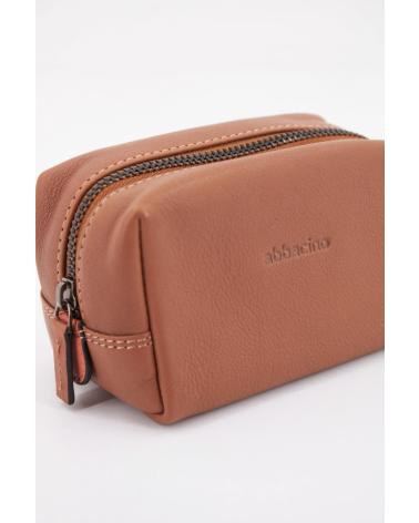 ABBACINO MONEDERO MUJER MODELO 71202AB COLOR MARRON COGNAC