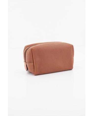 ABBACINO MONEDERO MUJER MODELO 71202AB COLOR MARRON COGNAC