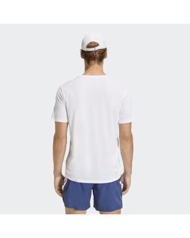 ADIDAS RUN ESSENTIALS SPORTS T-SHIRT KB5960 BLANCO