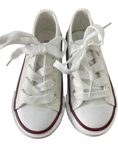 BUBBLE BOBBLE DEPORTIVAS POLIPIEL CORDONES TIPO CONVERSE B141 BLANCO