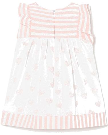 MAYORAL VESTIDOS CASUAL PARA NINA 1802 VESTIDO COMBINADO PUNTO ROSA