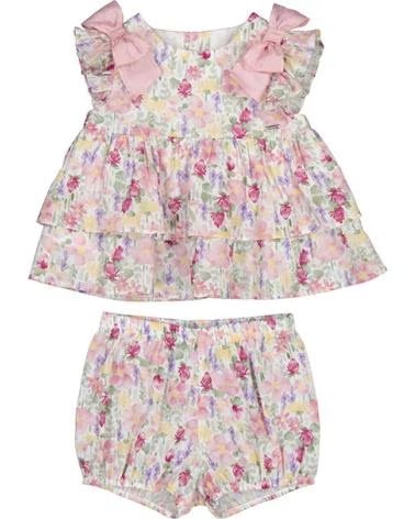 MAYORAL CONJUNTOS DE ROPA PARA BEBES NINA 1232 CONJUNTO 2 PIEZAS FLO VARIOS COLORES