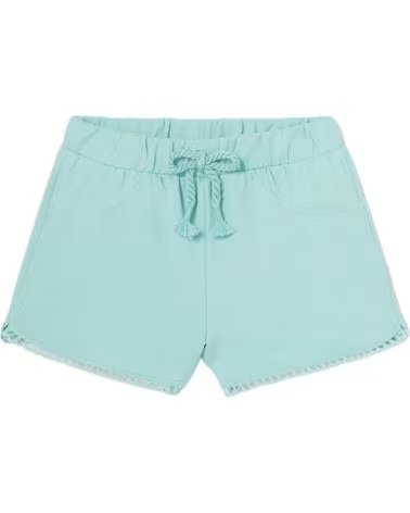 MAYORAL PANTALONES PARA BEBES NINA 603 PANTALON CORTO FELPA VERDE