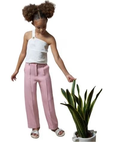 MAYORAL BLUSAS Y CAMISAS PARA NINA 6017 CAMISETA ASIMETRICA CANALE BEIGE