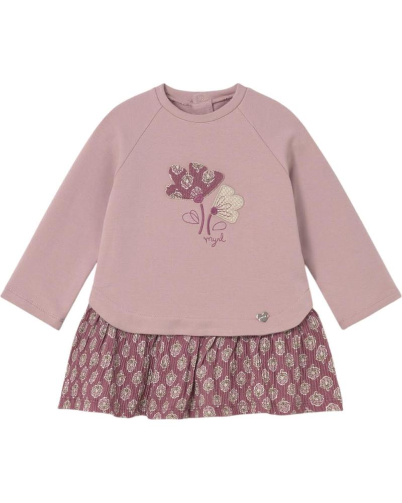 MAYORAL VESTIDOS CASUAL PARA NINA 2914 ROSA