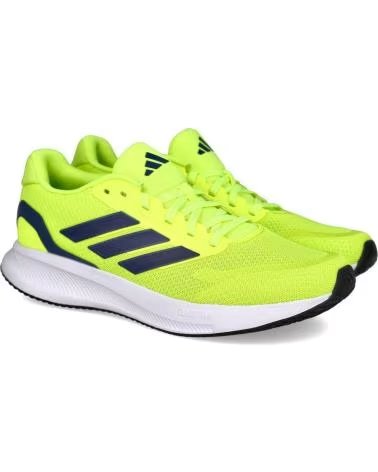 ADIDAS RUNFALCON 5 JQ6980 YELLOW RUNNING SHOES AMARILLO