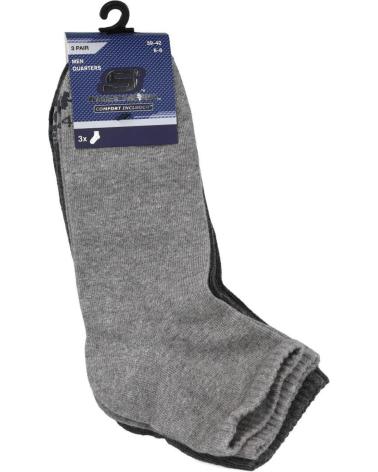 SKECHERS SK-42004 3PACK CALCETINES GRIS