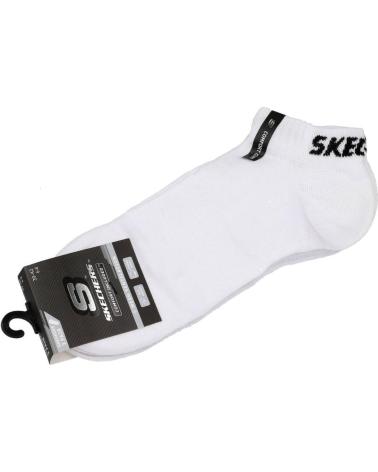 SKECHERS SK-43022 3PACK CALCETINES BLANCO
