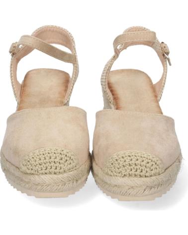 PUNTOSALAO SANDALIA DE CUNA BAJA EN YUTE MUJER COLOR BEIGE TEXTURA VARIOS COLORES