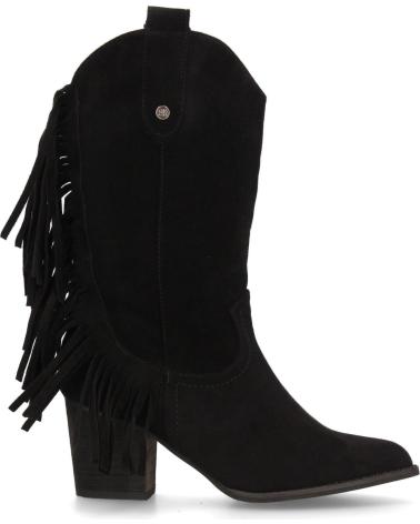 PUNTOSALAO BOTAS ESTILO CAMPERAS TACON COMODO FLECOS EN CANA MUJER COLO VARIOS COLORES