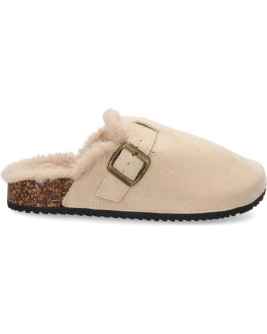 PUNTOSALAO TAMANCOS FEMININO L2870 FORRO PELO BEGE VARIOS COLORES