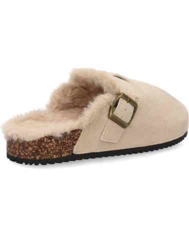 PUNTOSALAO TAMANCOS FEMININO L2870 FORRO PELO BEGE VARIOS COLORES