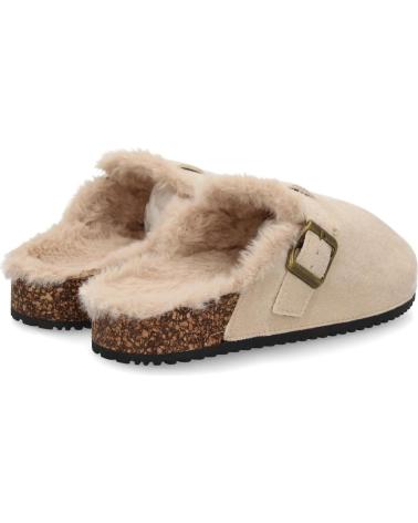 PUNTOSALAO TAMANCOS FEMININO L2870 FORRO PELO BEGE VARIOS COLORES