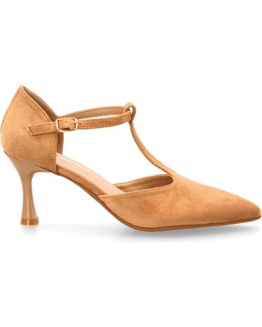 SCARPE CON TACCO ELEGANTI PUNTOSALAO DA DONNA CON CINTURINO A T VARIOS COLORES