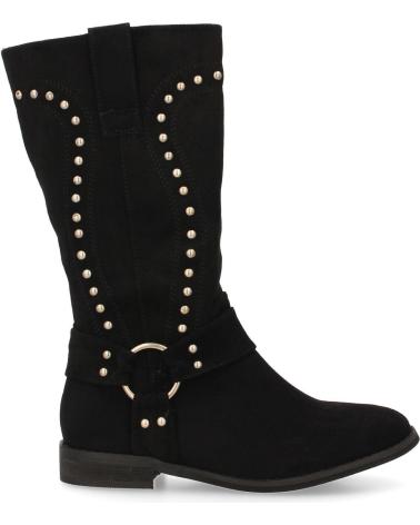 PUNTOSALAO STIVALI BASSI STILE MOTARD DONNA BORCHIE NERI VARIOS COLORES