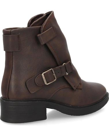 STIVALETTI PUNTOSALAO AD-554 TACCO BASSO DONNA MARRONE VARIOS COLORES