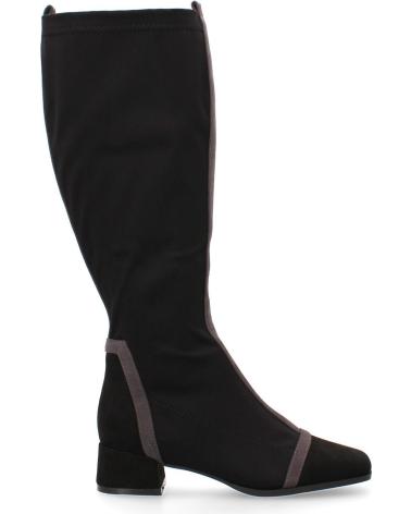 STIVALI ALTI PIATTI PUNTOSALAO DA DONNA CON BANDA LATERALE VARIOS COLORES